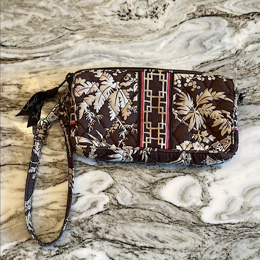 Vera Bradley Floral Wristlet Clutch